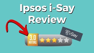 Ipsos iSay Review – Is It Really Worth It Not Always [upl. by Witcher]