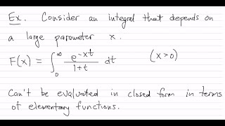 Asymptotics and perturbation methods  Lecture 1 Asymptotic expansions [upl. by Cypro217]