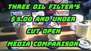 Walmart Supertech Oil Filter Cut Open Carquest Oil Filter Cut open Protec Oil Filter Cut Open [upl. by Nor608]