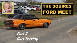 Episode 184  The Squires Ford meet April 2024 Part 2  Cars leaving [upl. by Adianes978]