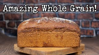 Einkorn Sourdough Sandwich Loaf  Einkorn Bread Recipe Foodgeek Baking [upl. by Marlyn554]