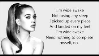 Katy Perry  Wide Awake Lyrics [upl. by Mccafferty902]