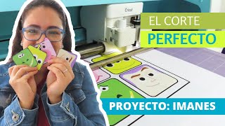 Como Cortar Imanes con Cricut  imprimir y cortar iman en Cricut [upl. by Burne202]