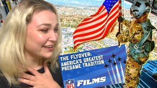 New Zealand Girl Reacts to the NFL FLYOVER TRADITION AMAZING [upl. by Sama]