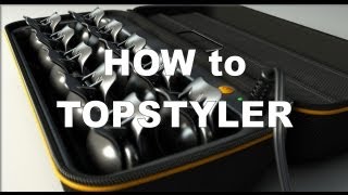 How to Use the TOPSTYLER How to soft curls [upl. by Nnairahs603]