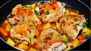 Mi esposo me pide le haga este pollo hasta 3 veces a la semana pollo riquisímo y diferente [upl. by Erika437]