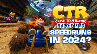 Speedrunning Crash Team Racing NitroFueled in 2024 [upl. by Julee]