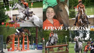 Eerste 3 cross International eventing Jardy  Parijs deel 2 ✰vlog 185✰  Kristy Snepvangers [upl. by Omar235]