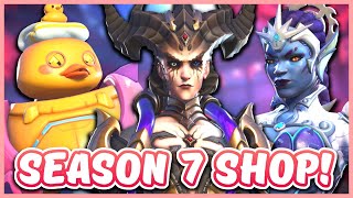 EVERY SEASON 7 SHOP SKIN IN OVERWATCH 2 [upl. by Jenkel]