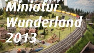 Miniatur Wunderland Hamburg 2014 visit film [upl. by Accber]