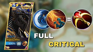 ARGUS FULL CRITICAL IS THE NEW META NEW ARGUS BEST BUILD 2023 [upl. by Farly]