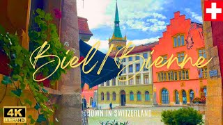 BielBienne  Walk with Me in Old Town  4K [upl. by Cheston402]