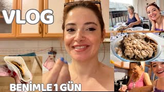 Vlog  Kaynanamın maklube tarifi Arkadaşlarla gecemiz Sağlıklı hamburger tarifim vlog günlükvlog [upl. by Anama]