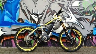 Haibike nDuro PRO 2014 Enduro Bosch MTB Walkaround [upl. by Llenyar91]