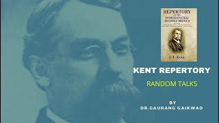 Kent Repertory Random Talks by Dr Gaurang Gaikwad [upl. by Rehposirhc]