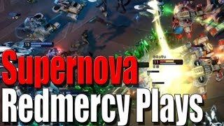 Supernova Gameplay  Strategy SciFi MOBA [upl. by Eiralam]