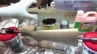 Refinishing Remington 870 Wood [upl. by Ahsiyt]