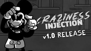 Friday Night Funkin OST Craziness Injection v10  Mickey Mouse  Souless Overjoy [upl. by Angelis982]