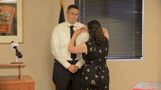 Bedford Fire Department  Promotions and New Firefighter Oath Pinning Ceremony  August 15 2018 [upl. by Ahselat]