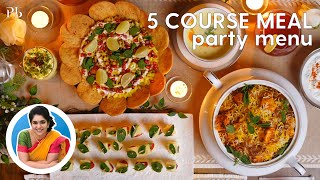 5 Course Meal I Party Menu I Dinner Table Layout I कैसे बनाएं 5 कोर्स मील I Pankaj Bhadouria [upl. by Essam]