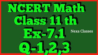 Ex 71 Q123 Chapter 7 Permutations and Combinations Class 11 Maths Ncert [upl. by Hurley506]