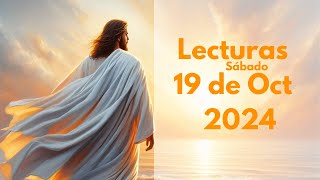 Lecturas de la misa  Sábado 19 de octubre 2024 Evangelio de hoy Santa biblia  Palabra de Dios [upl. by Hakvir309]