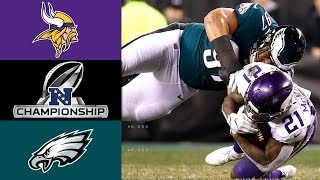 Vikings vs Eagles  NFL NFC Championship Game Highlights [upl. by Allen]