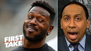 Antonio Brown lowered his trade value by opening his mouth  Stephen A  First Take [upl. by Amethist115]