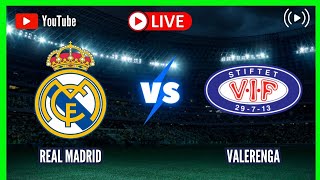 REAL MADRID vs VALERENGA LIVE CHAMPIONS LEAGUE WOMEN QUALIFICATION 20232024 SCOREBOARD [upl. by Meekah]