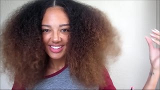 quotThe Instyler Wet to dryquot First impressions amp Demo on natural curly hair [upl. by Siladnerb808]