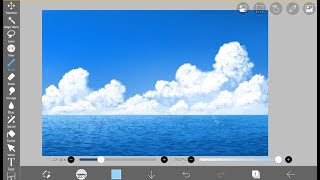 Ibis Paint X Tutorial For Beginners How to Make Water in ibis Paint x Water in ibis paint x [upl. by Ylsel]