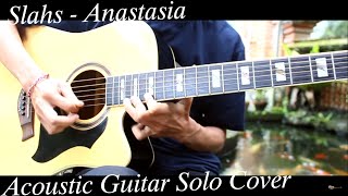 Slash  Anastasia  Acoustic Version Guitar Solo Cover [upl. by Atikram927]