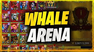 PVP When You Have EVERY Champ MAXED OUT WHALE LIVE ARENA  RAID SHADOW LEGENDS [upl. by Aknahs]