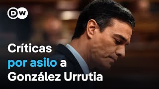 Oposición conservadora en España critica el asilo político para González Urrutia [upl. by Nolrev]