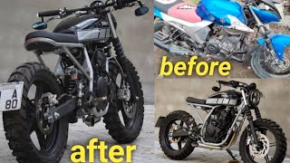 Yamaha szr bike modifiedYamahaszrbikemodifiedbikers [upl. by Tsiuqram]