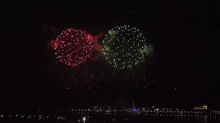 The Fireworks of Tamsui 「2024淡水漁人碼頭仲夏繽紛樂活動」煙火秀 20240811 GH5 [upl. by Necila480]