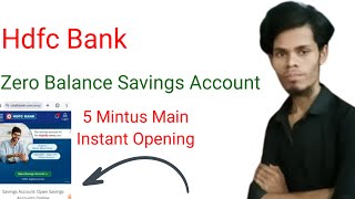 Hdfc Bank Account Opening Online 2024  HDFC Bank Account Opening  HDFC Bank Account [upl. by Uriah909]