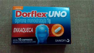 Dorflex uno 1g para que serve [upl. by Arrak]