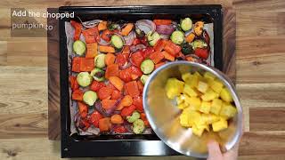 Roast vegetable salad [upl. by Halpern318]