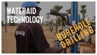 WaterAid Technology Borehole drilling  Why do we use it  WaterAid [upl. by Atiuqat450]