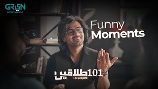 Funny Moments  101 Talaqain  Green Tv Entertainment  zahidahmed  anoushayabbasi [upl. by Acino]