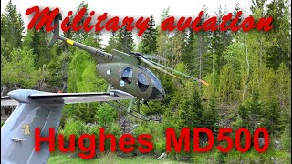 Hughes 500 Helicopter airshow flight [upl. by Attelliw]