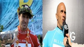 PIPELINE JOEL PARKINSON WORLD TITLE WIN OVER KELLY SLATER [upl. by Mufi]