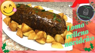 Lomo de Res Relleno al Horno en Salsa 🥩😋 [upl. by Trebma]