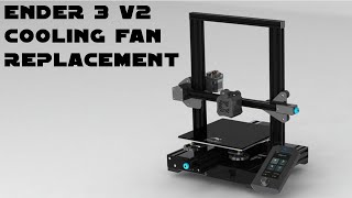 Ender 3 V2 fan replacement [upl. by Towroy]