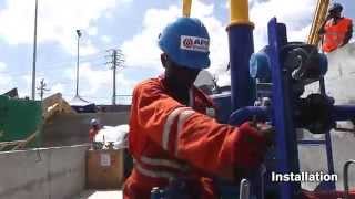 Installation of 40 MW in Luanda Angola  APR Energy [upl. by Nairda]