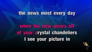 Crystal Chandeliers  Charley Pride KARAOKE [upl. by Finella676]