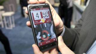 CES 2011  HTC ThunderBolt KurzVorstellung  Quick WalkThrough [upl. by Eenet]