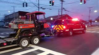 Owego NY Ambulance and Utility with ATV Responding [upl. by Alamac]