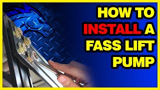 How to Install a FASS Lift Pump New Mounting System [upl. by Leff]